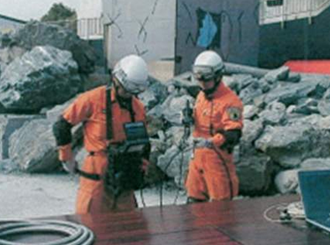 Applicazione di nuove tecnologie come gli endoscopi industriali nel soccorso post terremoto